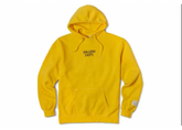 Gallery Dept Logo Hoodie Yellow